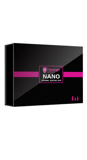 Nano Ceramic Coating Kit High Gloss & Super Lyophobic - Flamingo | Universal Auto Spares