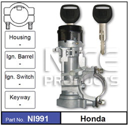 Ignition Lock NI991 - Nice Products | Universal Auto Spares