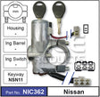 Lock & Switch NIC362 - Nice Products | Universal Auto Spares