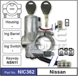 Lock & Switch NIC362 - Nice Products | Universal Auto Spares