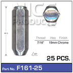Chrome Nuts F161-25 - Nice Products | Universal Auto Spares