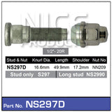 Stud & Nut NS297D - Nice Products | Universal Auto Spares