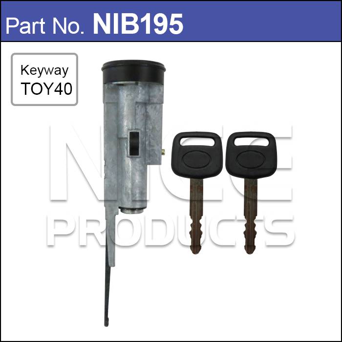 Ignition Barrel NIB195 - Nice Products | Universal Auto Spares