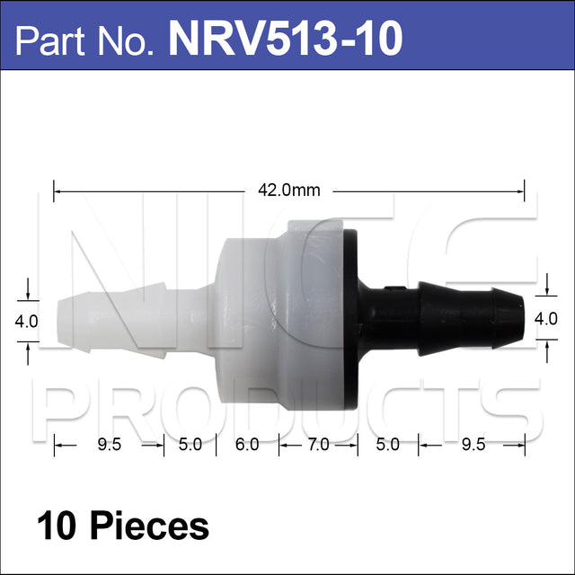 Non Return Valve NRV513-10 - Nice Products | Universal Auto Spares