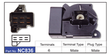 Ignition Switch NC836 - Nice Products | Universal Auto Spares