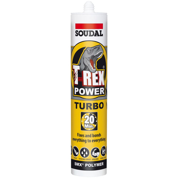 T-Rex Power Turbo White 290mL - Soudal | Universal Auto Spares