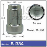 Lock Nuts BJ334 - Nice Products | Universal Auto Spares