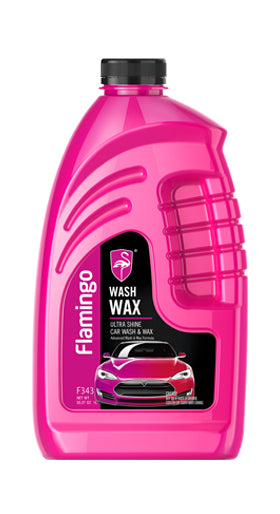 Wash Wax Delivers Incredible Shine 1L - Flamingo | Universal Auto Spares