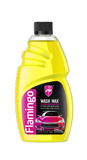 Wash Wax Delivers Incredible Shine 500mL - Flamingo | Universal Auto Spares
