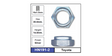 Hub Nuts Pair HN191-2 - Nice Products | Universal Auto Spares
