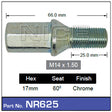 Wheel Bolt NR625 - Nice Products | Universal Auto Spares