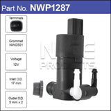 Washer Pump NWP1287 - Nice Products | Universal Auto Spares