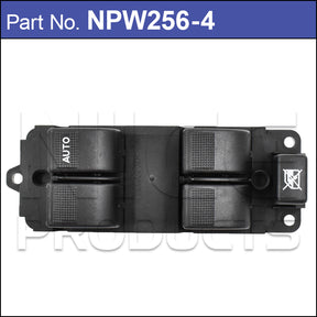 Power Window Switches NPW256-4 - Nice Products | Universal Auto Spares