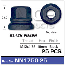 Wheel Nut Pkt 25 NN1750-25 - Nice Products | Universal Auto Spares