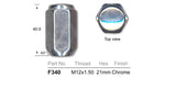 Chrome Nuts pk100 F340-100 - Nice Products | Universal Auto Spares