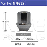 Wheel Nut NN632 - Nice Products | Universal Auto Spares