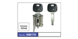 Ignition Barrel NIB178 - Nice Products | Universal Auto Spares