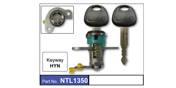 Tailgate Lock NTL1350 - Nice Products | Universal Auto Spares