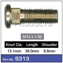 Wheel Stud S313 - Nice Products | Universal Auto Spares