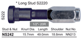 Stud & Nut NS242 - Nice Products | Universal Auto Spares