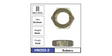 Hub Nuts Pair HN202-2 - Nice Products | Universal Auto Spares