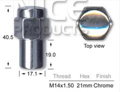 Mag Nut M600-100 - Nice Products | Universal Auto Spares