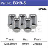 Wheel Nut B319-5 - Nice Products | Universal Auto Spares