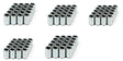 Chrome Nuts pk100 J432-100 - Nice Products | Universal Auto Spares