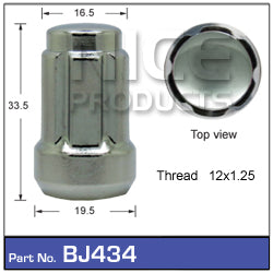 Lock Nut BJ434 - Nice Products | Universal Auto Spares