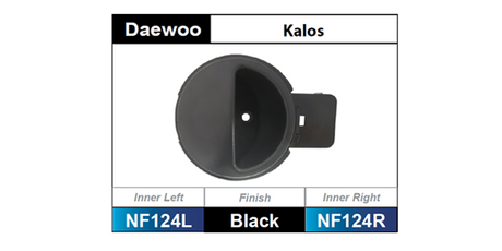 Door Handle NF124L - Nice Products | Universal Auto Spares