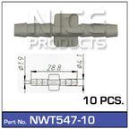 Hose Connection Universal 10pcs NWT547-10 - Nice Products | Universal Auto Spares