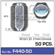 Chrome Nuts pk50 F440-50 - Nice Products | Universal Auto Spares