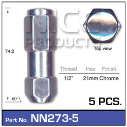 Wheel nutsPK5 NN273-5 - Nice Products | Universal Auto Spares