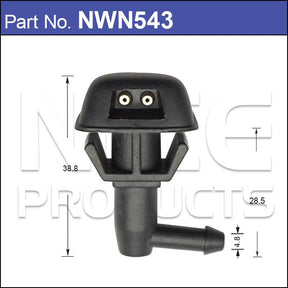 Washer Jet Pair NWN543 - Nice Products | Universal Auto Spares
