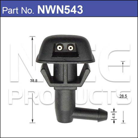 Washer Jet Pair NWN543 - Nice Products | Universal Auto Spares