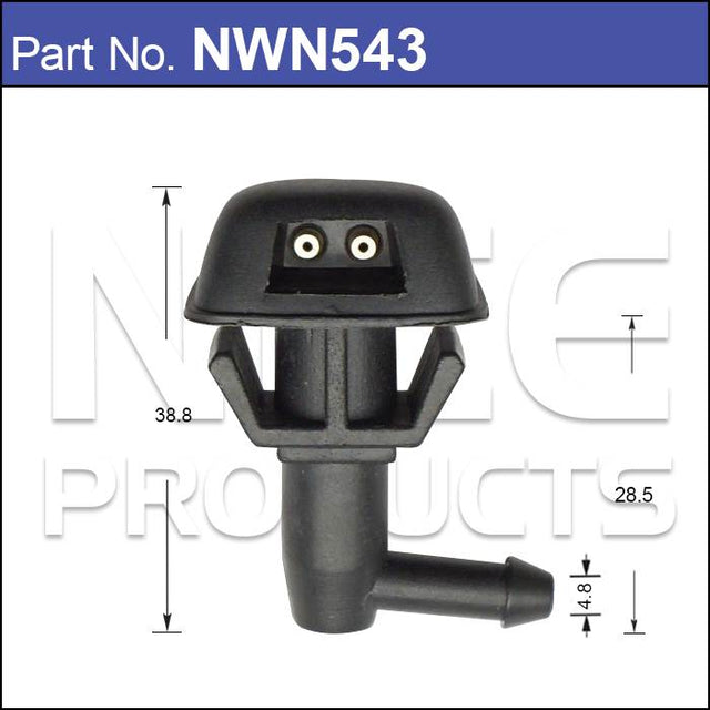 Washer Jet Pair NWN543 - Nice Products | Universal Auto Spares
