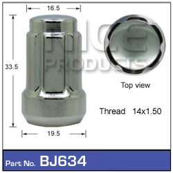 Tuner Nut BJ634 - Nice Products | Universal Auto Spares