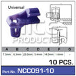 Door Clip Pkt 10 NCC091-10 - Nice Products | Universal Auto Spares