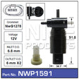 Washer Pump NWP1591 - Nice Products | Universal Auto Spares