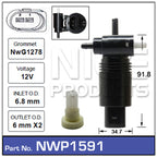 Washer Pump NWP1591 - Nice Products | Universal Auto Spares