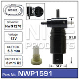 Washer Pump NWP1591 - Nice Products | Universal Auto Spares