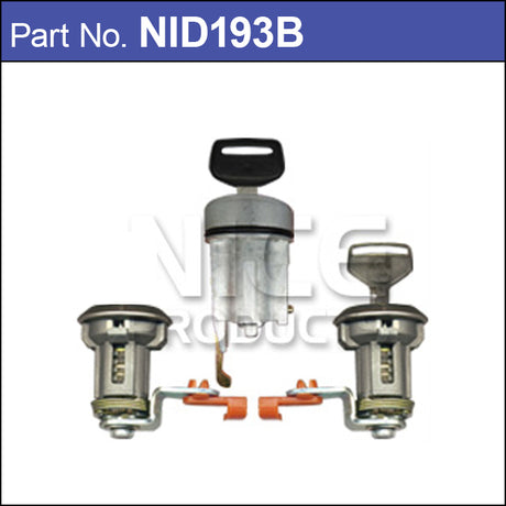 Ignition Barrel & Door Locks NID193B - Nice Products | Universal Auto Spares