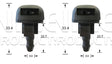 Washer Nozzle NWN233 - Nice Products | Universal Auto Spares