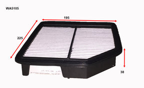 Air Filter A1578 Fits Honda WA5105 - Wesfil