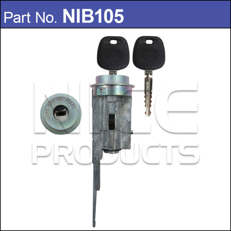 Ignition Barrel NIB105 - Nice Products | Universal Auto Spares