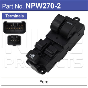 Power Window Switch NPW270-2 - Nice Products | Universal Auto Spares