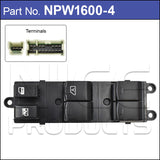 Power Window Switch NPW1600-4 - Nice Products | Universal Auto Spares