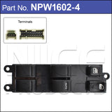 Power Window Main NPW1602-4 - Nice Products | Universal Auto Spares