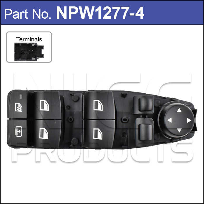 Power Window Main NPW1277-4 - Nice Products | Universal Auto Spares