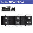 Power Window Switch NPW1603-4 - Nice Products | Universal Auto Spares
